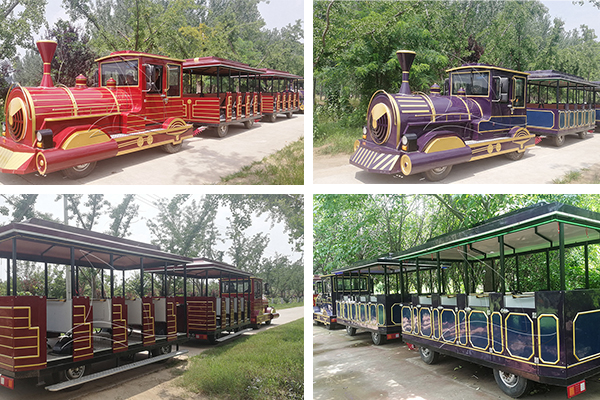 large trackless train rides for sale