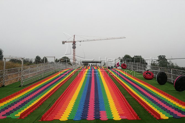 rainbow slide amusement rides