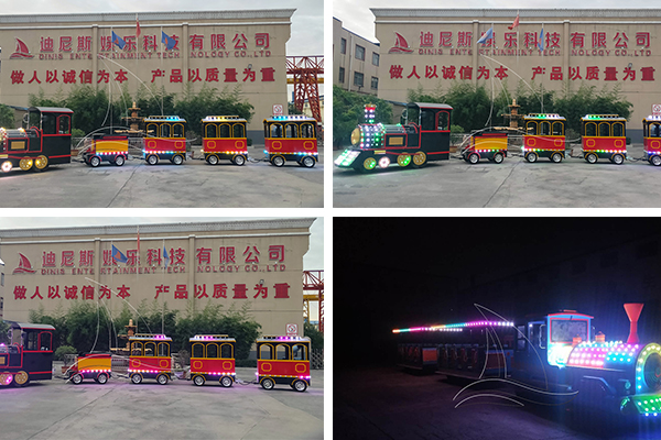 Christmas Themed Amusement Train Rides for Sale, Dinis