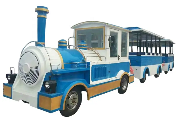 amusement park diesel train