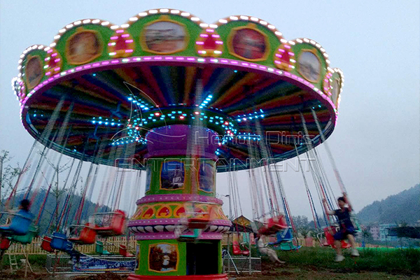 luxury vintage carnival swing ride