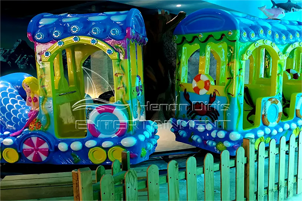 ocean themed track train ride for sale