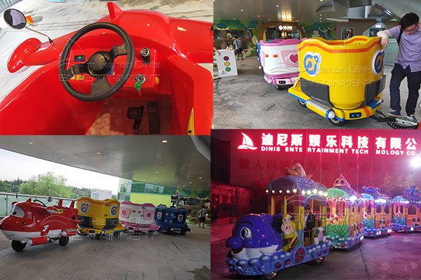 Christmas Themed Amusement Train Rides for Sale, Dinis