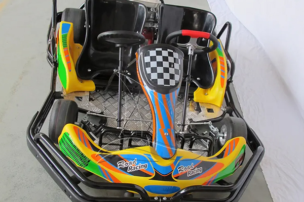 2 seats colored kart for sale