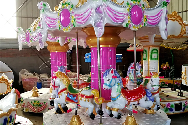 6 seats coin-operated merry go round for sale