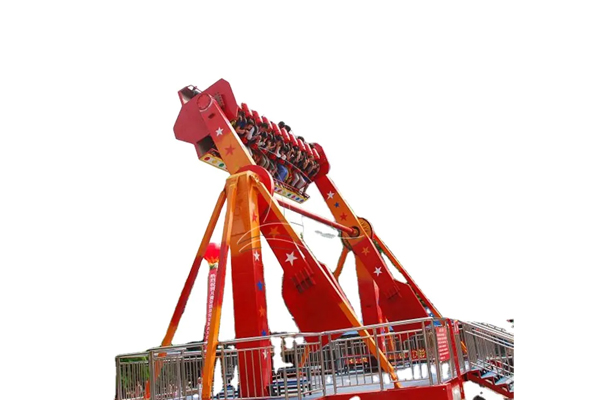 amusement park top spin ride