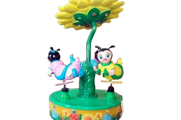 bee and flower 3 seats carousel for sale