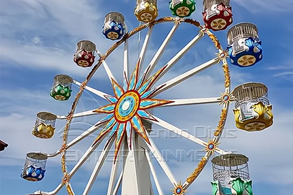 small Christmas Ferris wheel ride