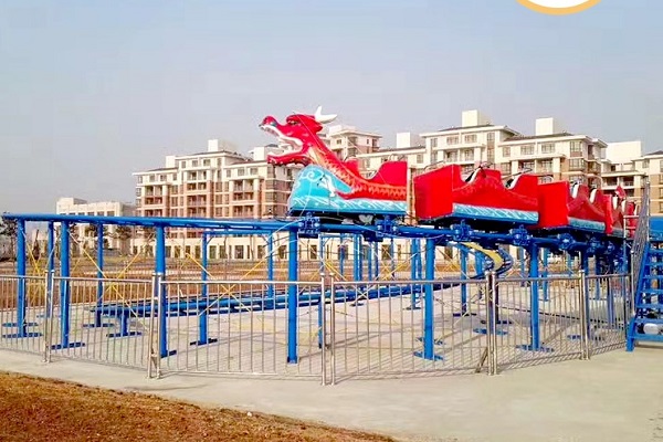dragon roller coaster for amusement park