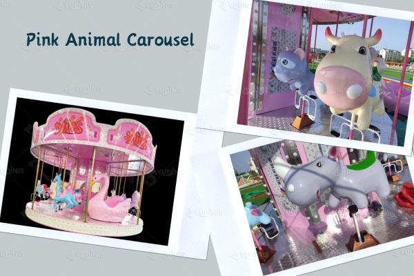 How Much Does 16-seater Pink Animal Carousel Cost