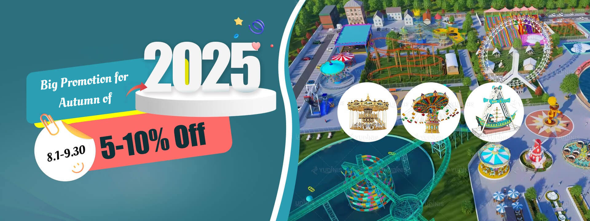 Autumn Promotion for DINIS Carnival Rides